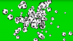 By animated balls for football