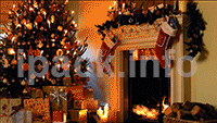 Buy Animated video fireplace Background