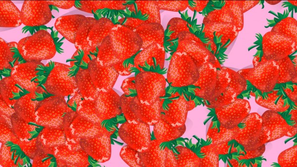 Buy Strawberry video transition background video