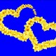 Buy two hearts video background