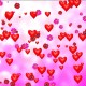 Buy hearts background video
