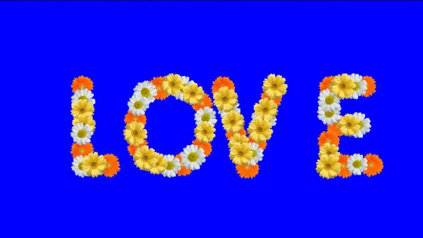 By title love video background